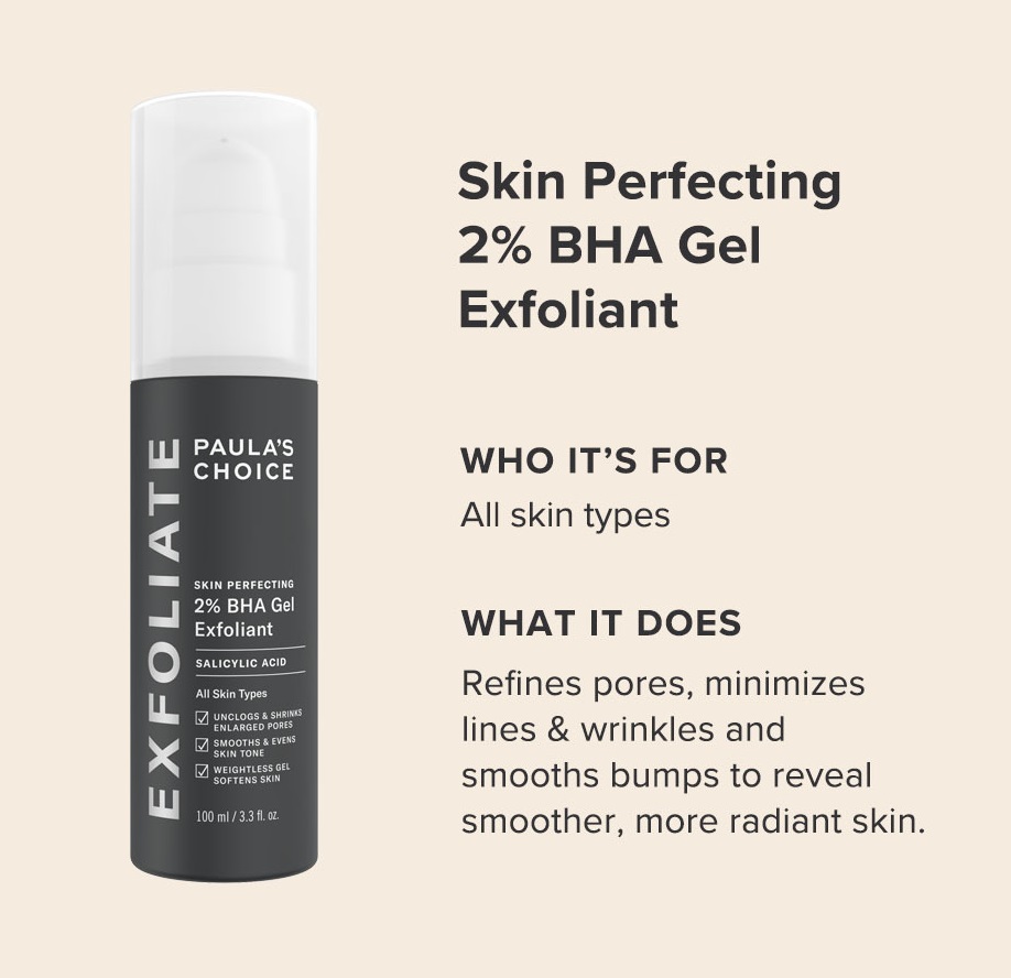 PAULA'S CHOICE :: Skin Perfecting 2% BHA Gel เจล รักษา ลดการเกิดสิว สำหรับทุกสภาพผิว