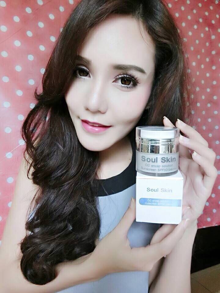 ครีม โซล สกิน ซีซี Soul Skin CC encap 9 in 1 solution sunscreen SPF50/pa+++