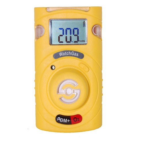 WatchGas รุ่นPDM+(O2)เครื่องวัดตรวจจับก๊าซออกซิเจนขนาดพกพาWatchGas PDM+Sustainable(O2)Single-Gas Detector