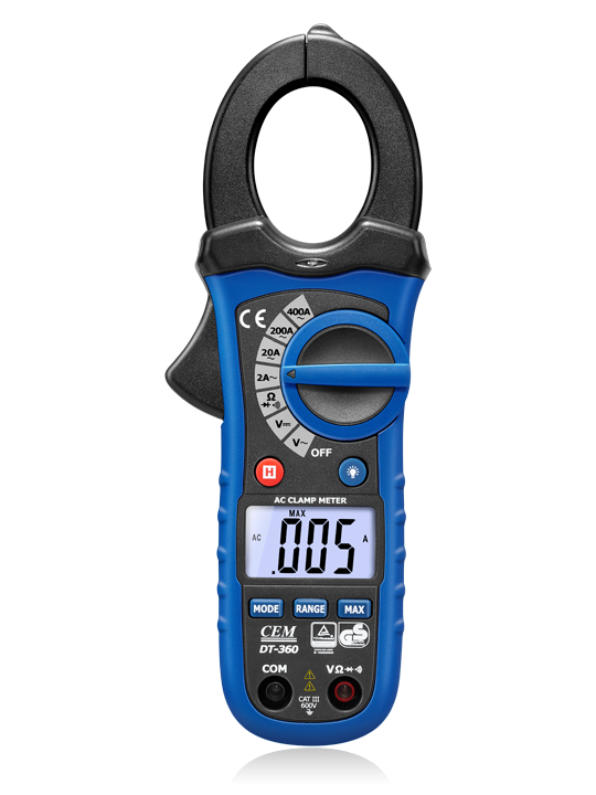 DT-360/361/362/363/366 แคลมป์มิเตอร์วัตต์