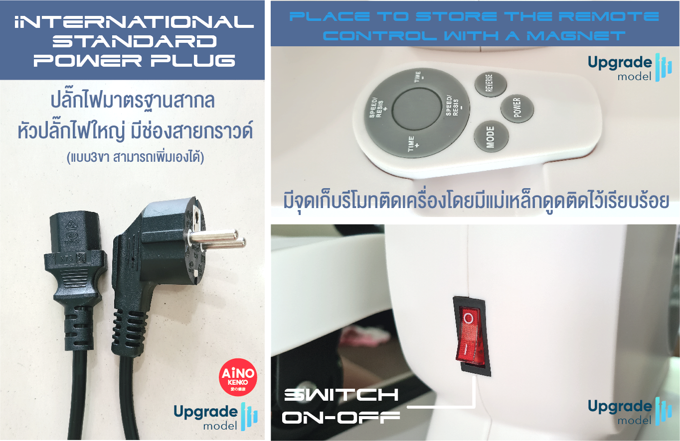 จักรยานกายภาพบำบัดไฟฟ้า Auto หมุนเอง จักรยานออกกำลังกายผู้สูงอายุ2 ระบบออโต้และแมนนวลออกแรงเองมีแรงต้าน