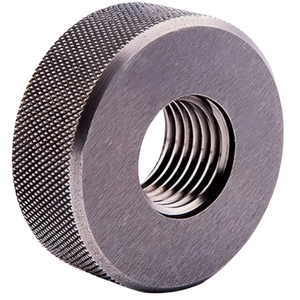 M5P0.8-4g เกจวัดเกลียวนอกมาตรฐานสากล,Metric thread ring gauge,M5x0.8 Class-4g GR(Go size)