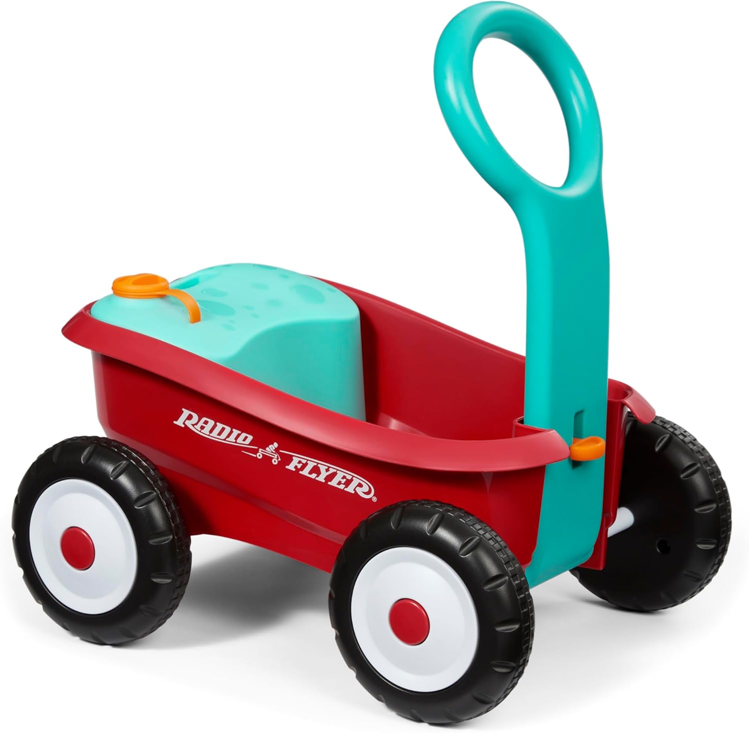 ใหม่ล่าสุด✨นำเข้าเองจาก🇺🇸 ของแท้ 💯Radio Flyer Bubble Buddy Walker Wagon, เครื่องทำฟองสบู่สำหรับเด็ก,รถหัดเดินเด็กสีแดงพร้อมล้อสำหรับอายุ 1-4 ปี ราคา 2690 บาท