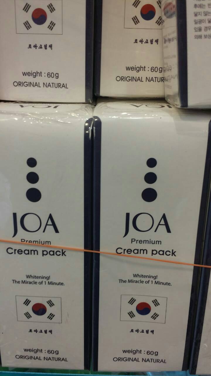 ครีมมาส์กหน้า JOA สูตรใหม่ (JOA Premium Cream Pack)