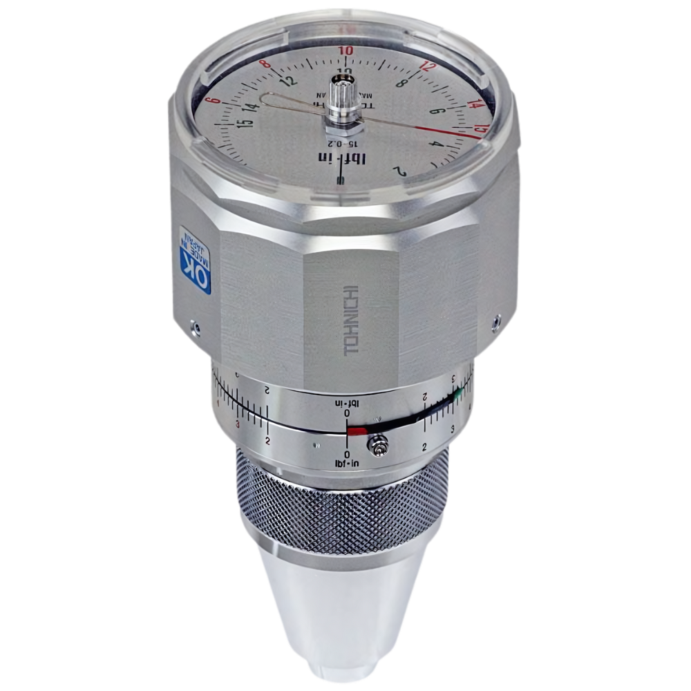Tohnichi รุ่น 15BTG-A-S เกจวัดแรงบิด,Torque Gauge, 2-15,0.2kgf.cm,chuck Dia.1-8.5mm