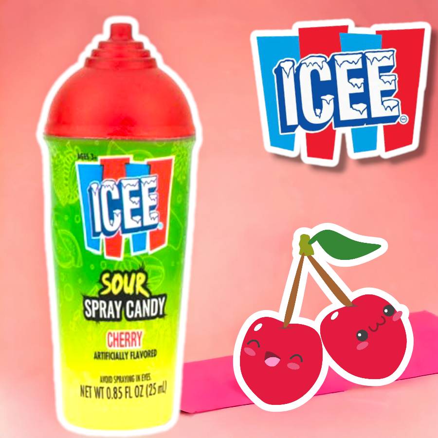 นำเข้า USA ลูกอมสเปรย์ Icee Sour 🍭🍬