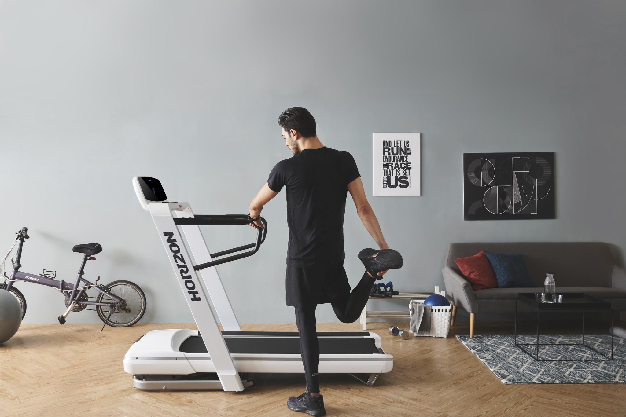 ลู่วิ่งไฟฟ้า Horizon OmegaZ ตัวโชว์