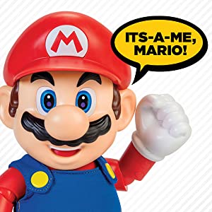 SUPER MARIO It's-A Me, Mario! Collectible Action Figure 12 นิ้ว ราคา 2,190.- บาท