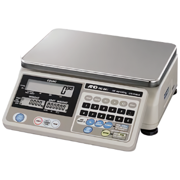 A&D รหัส HC-15Ki เครื่องชั่งน้ำหนักนับจำนวนอ่านค่าดิจิตอล(15กิโลกรัม/15,000 กรัม),Counting Scales,Capacity:15Kg