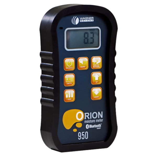 Wagner รหัส Orion-950 เครื่องวัดความชื้นไม้แบบไม่มีเข็มอัจฉริยะ,Smart pinless wood moisture meter kit,meas.range:0～40.7%