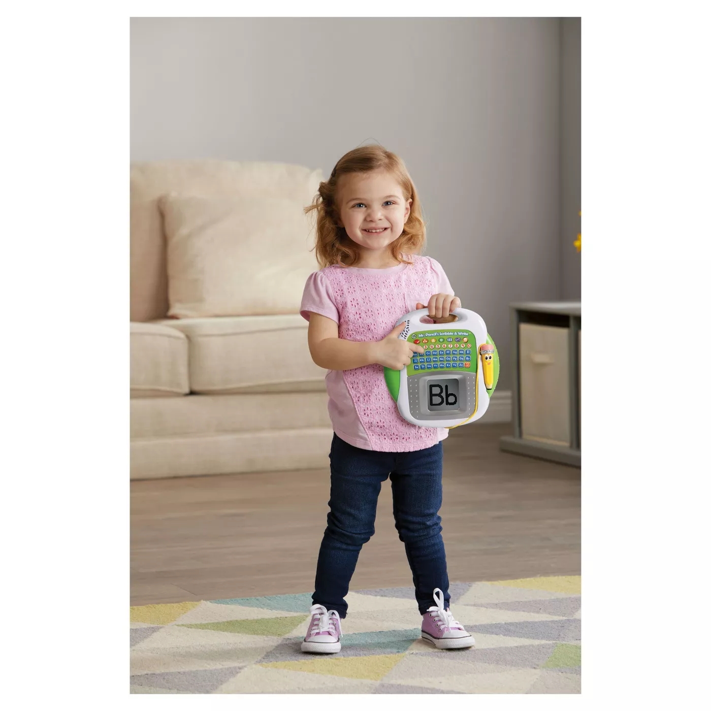 แท็บเล็ต สอนหนังสือมหัศจรรย์ LeapFrog Mr. Pencil's Scribble and Write Green