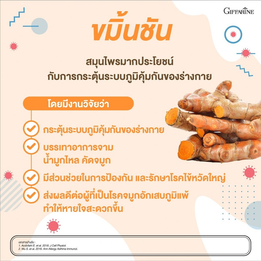 กิฟฟารีน เคอร์คิวมาซีอี แมกซ์ สารสกัดจากขมิ้นชัน