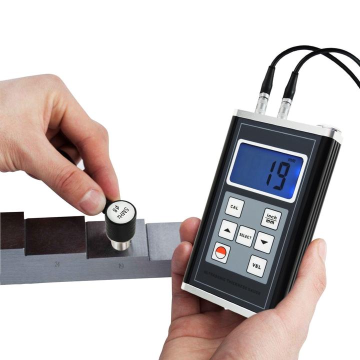 Landtek รหัส TM-8818 เครื่องวัดความหนาโลหะแบบอัลตร้าโซนิค,Ultrasonic thickness gauge meter,measuring range:0.75～400mm.