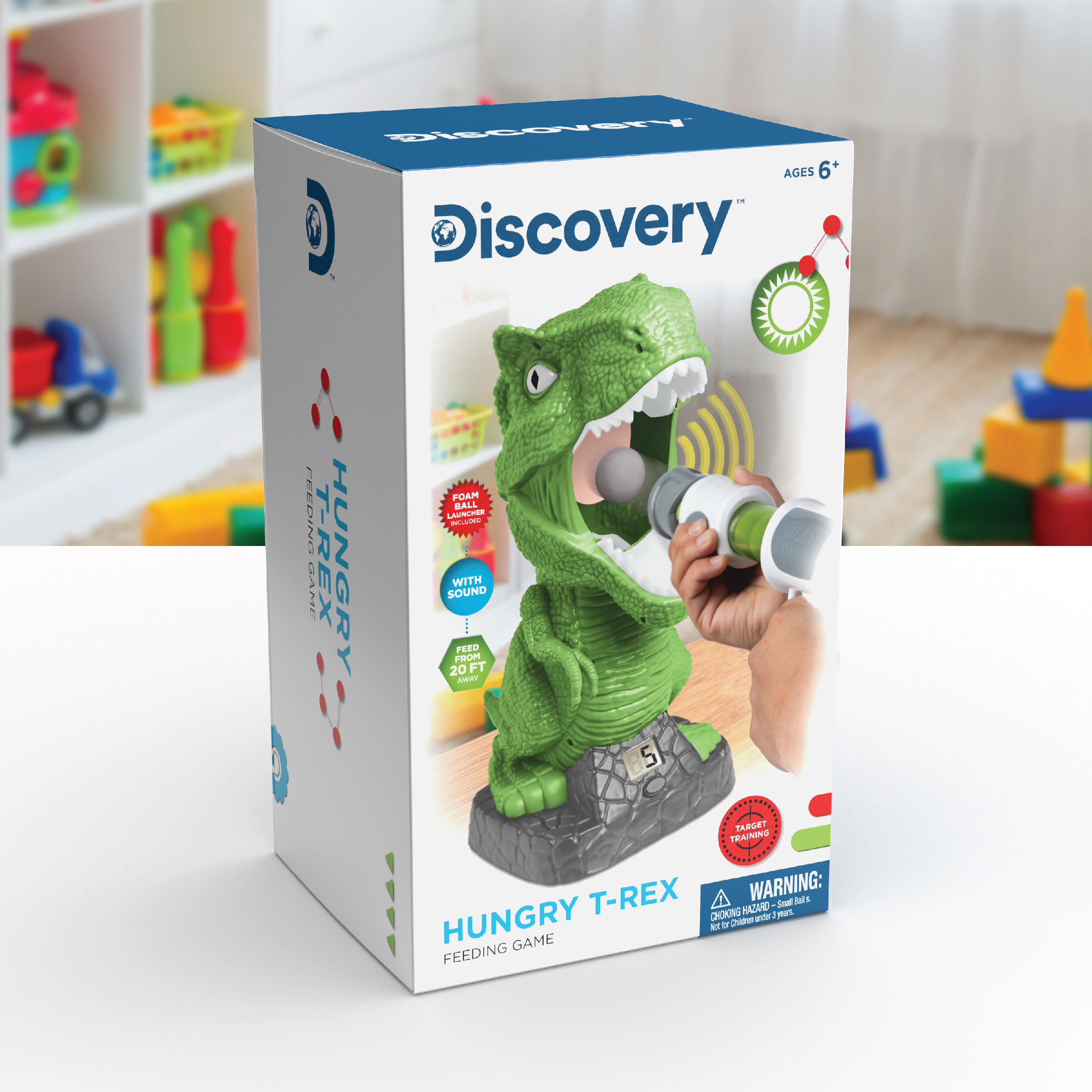 เกมให้อาหาร T-Rex ผู้หิวโหย Discovery Kids Discovery Hungry T-Rex Feeding Game ราคา 1,590 บาท