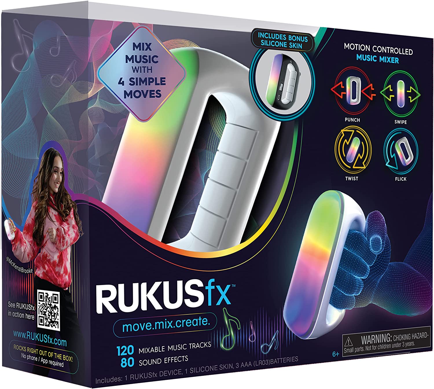 RUKUSfx Motion-Controlled Music Mixer Lights and Sounds Music 6+ ราคา : 2,290 บาท