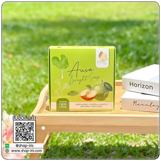 สบู่ออร่าไบร์ท Aura Bright Soap