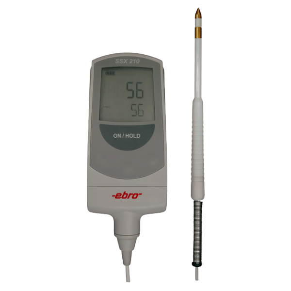 Ebro รุ่นSSX-210เครื่องวัดความเค็มในอาหาร,Food salt meter with gold-plated electrodes probe, Meas.range:0～100