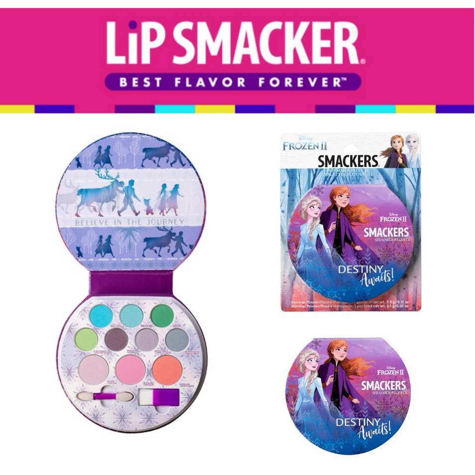 ใหม่ล่าสุด🎉เครื่องสำอางค์เด็กนำเข้า เซ็ทพาเลทแต่งหน้า พร้อมแปรง Frozen II Glitter Palette