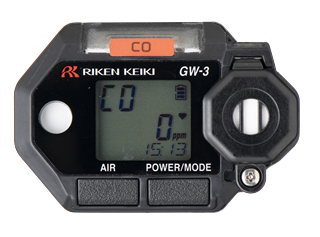 RIKEN KEIKI รุ่นGW-3 (C-) เครื่องวัดก๊าซแบบพกพาWearable Portable Gas Monitor GW-3 (C-)