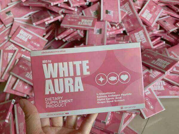 กลูต้าไวท์ออร่า (kbs by white aura)