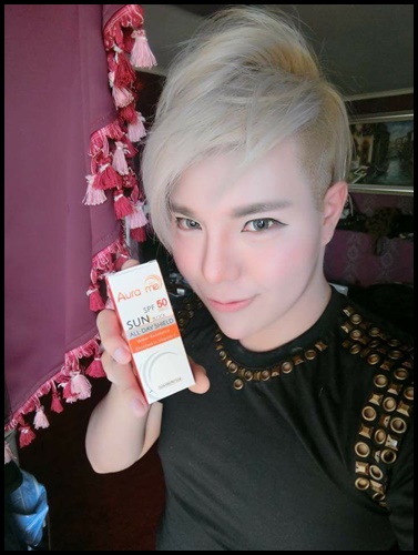 ออร่ามี กันแดดสูตรน้ำแร่ Aura Me SPF 50 PA+++