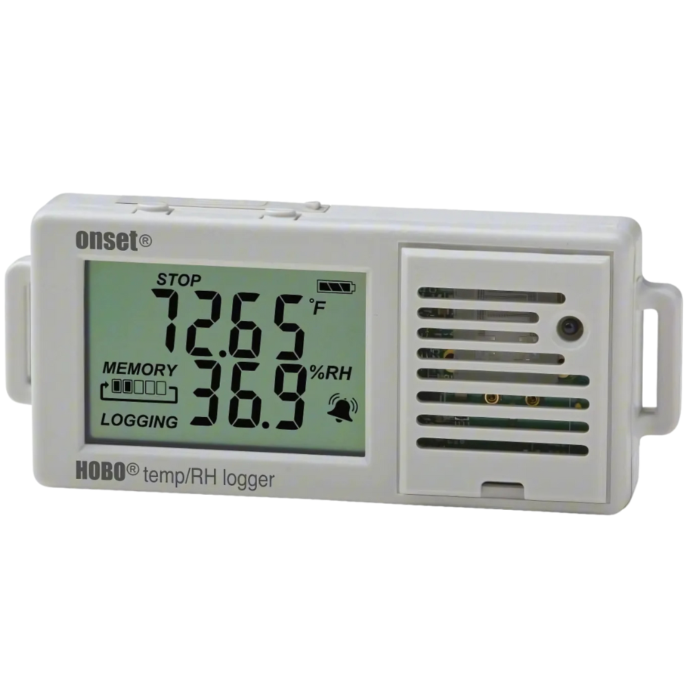 Onset’s HOBO รหัส UX100-003 เครื่องบันทึกอุณหภูมิความชื้น ,Data logger: 0%～95% relative humidity measured, -4°F～158°F, -20°C～70°C,USB