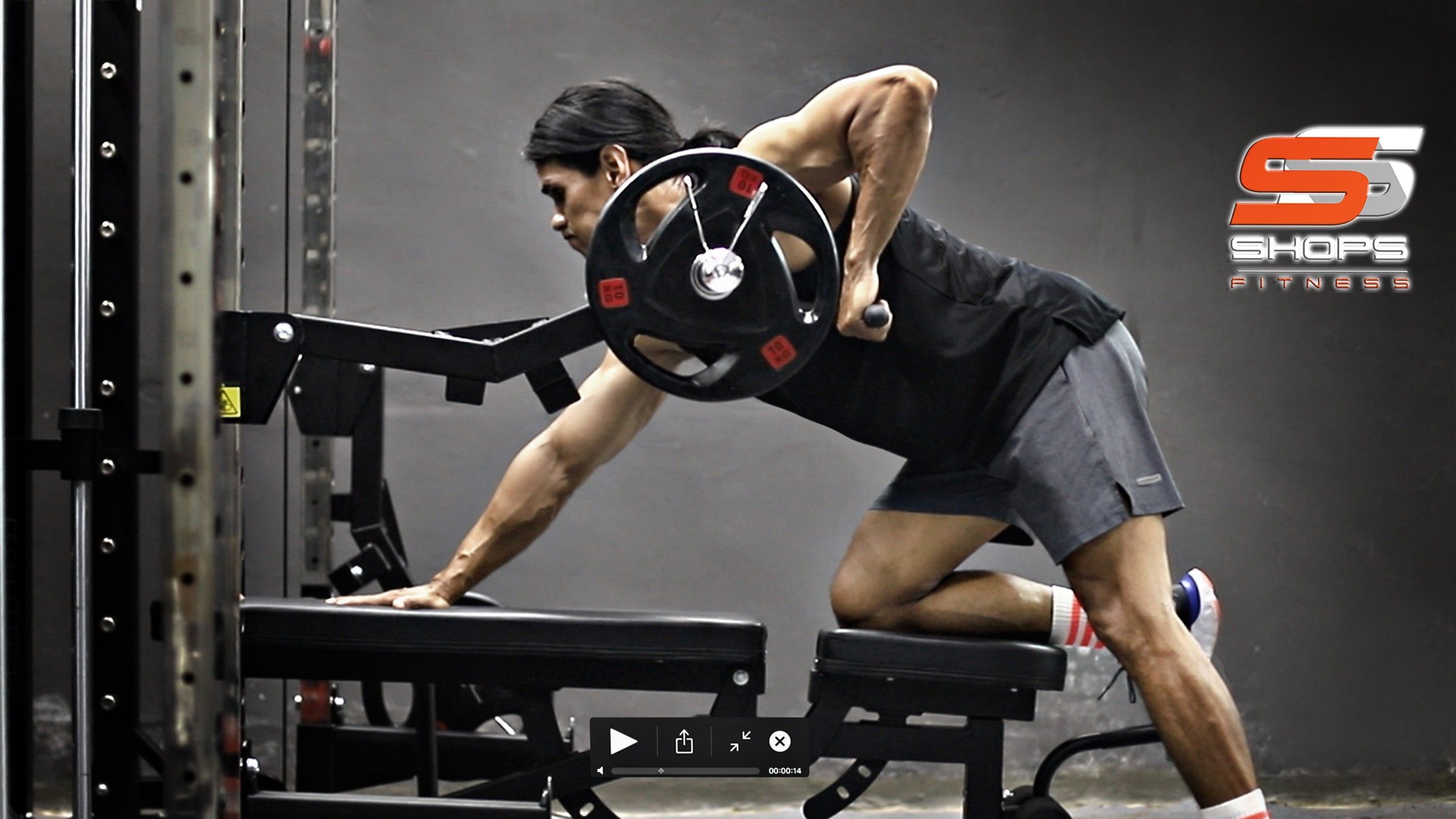 Jammer Arms แจมเมอร์ อาร์ม อุปกรณ์เสริมใช้กับ Smith Machine MONSTER FORCE G11 สมิทแมชชีนG11