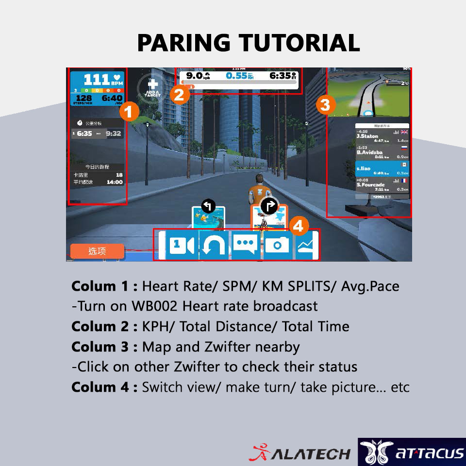 ลู่วิ่งไฟฟ้า Alatech / Attacus AT500 (Taiwan)