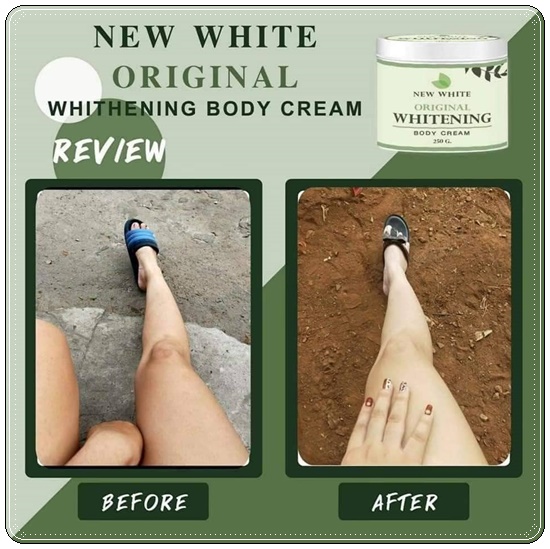 นิวไวท์ บอดี้ครีม New White Original Whitening Body Cream