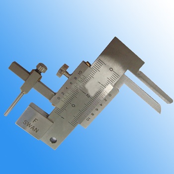 SwanGauge รุ่นType-F มาตรวัดระดับแบบสเกลLevel Gauge,Meas.range:±10mm.,Division Value:0.05mm.