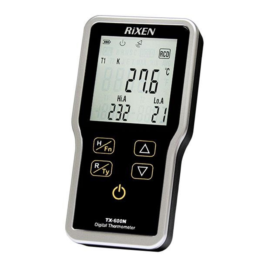 Rixen รุ่นTX-600N Kit Digital Thermometer(Data-Logging)
