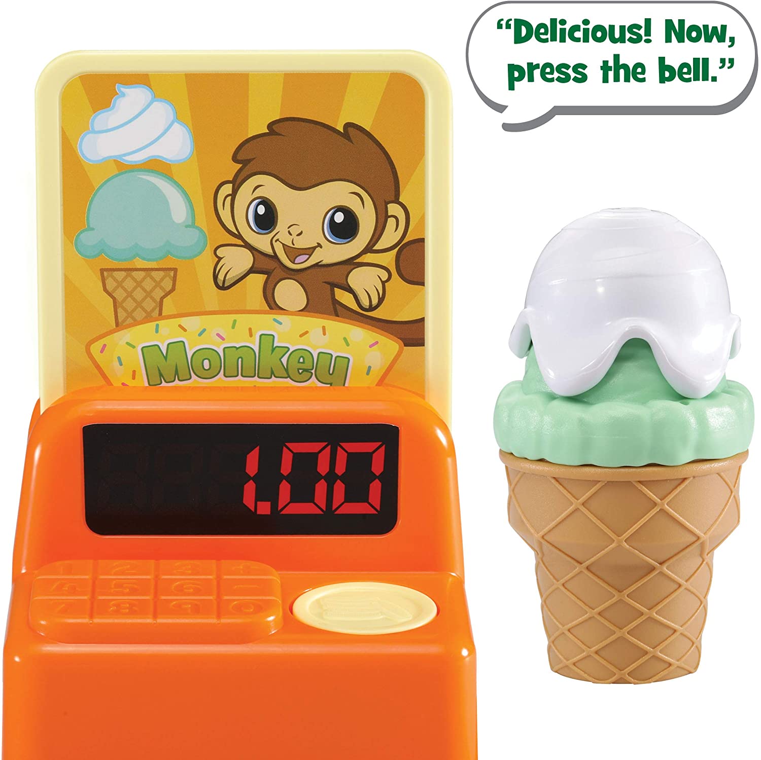 รถขายไอศครีมเด็ก รุ่นใหม่ LeapFrog Scoop and Learn Ice Cream Cart สื่อการสอนเด็กแนวของเล่น จากแบรนด์ดัง นำเข้า USA