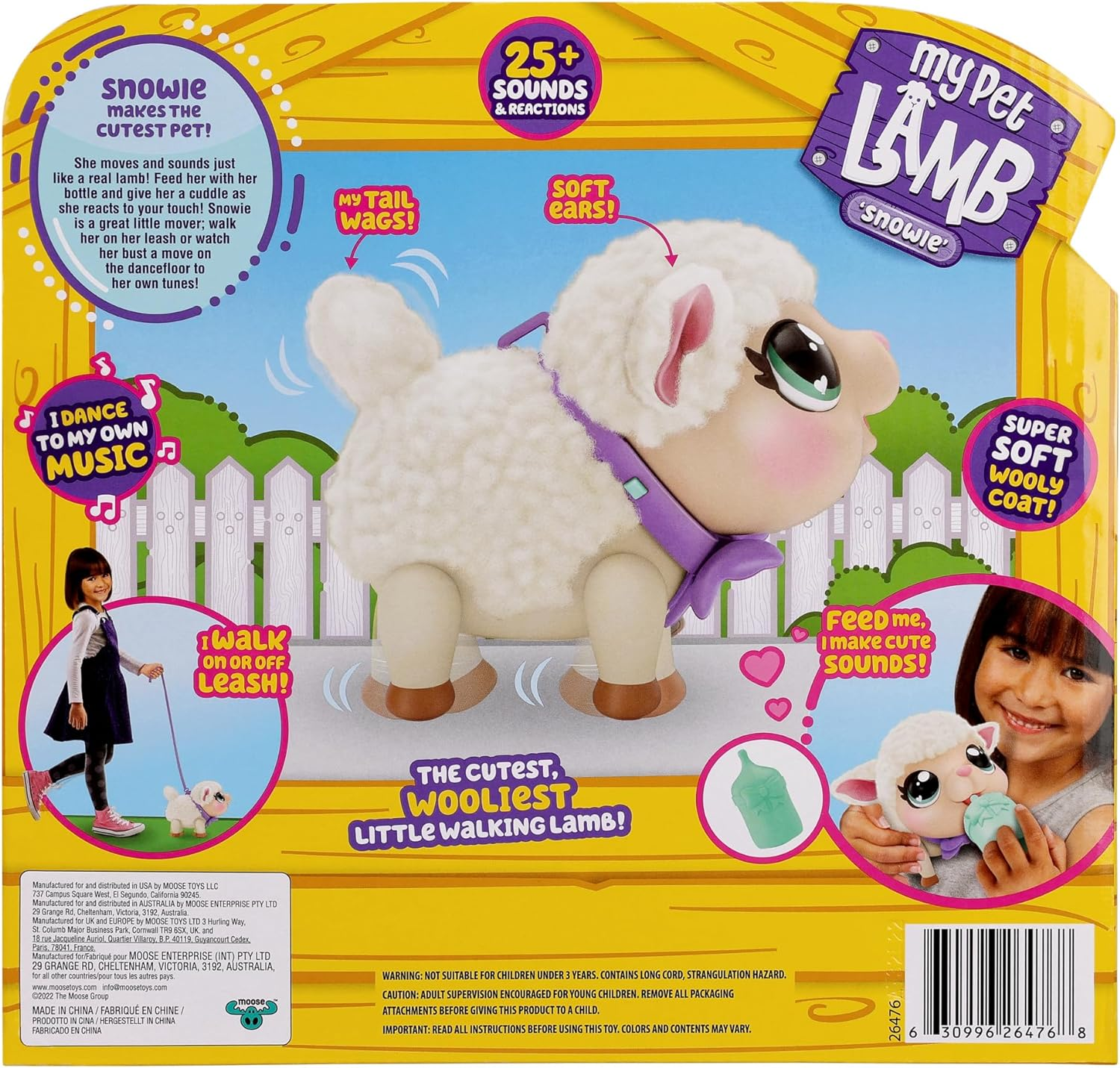 นำเข้า Little Live Pets - My Pet Lamb |แกะของเล่นแบบโต้ตอบ เต้นรํา สำหรับเด็กอายุ 5+ปี ราคา 1,390 บาท