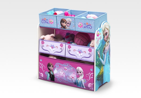 นำเข้า 🇺🇸 ชั้นเก็บของลาย โฟรเซ่น Disney Frozen Multi-Bin toy organizer ลิขสิทธิ์แท้ 100%