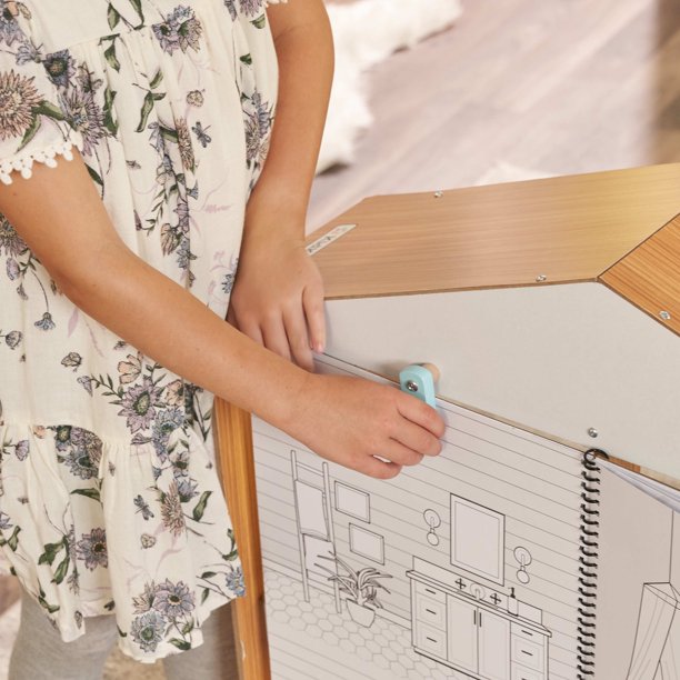 KidKraft Design by Me™: บ้านตุ๊กตาไม้แต่งสี 20 ชิ้น ราคา 3,590 บาท