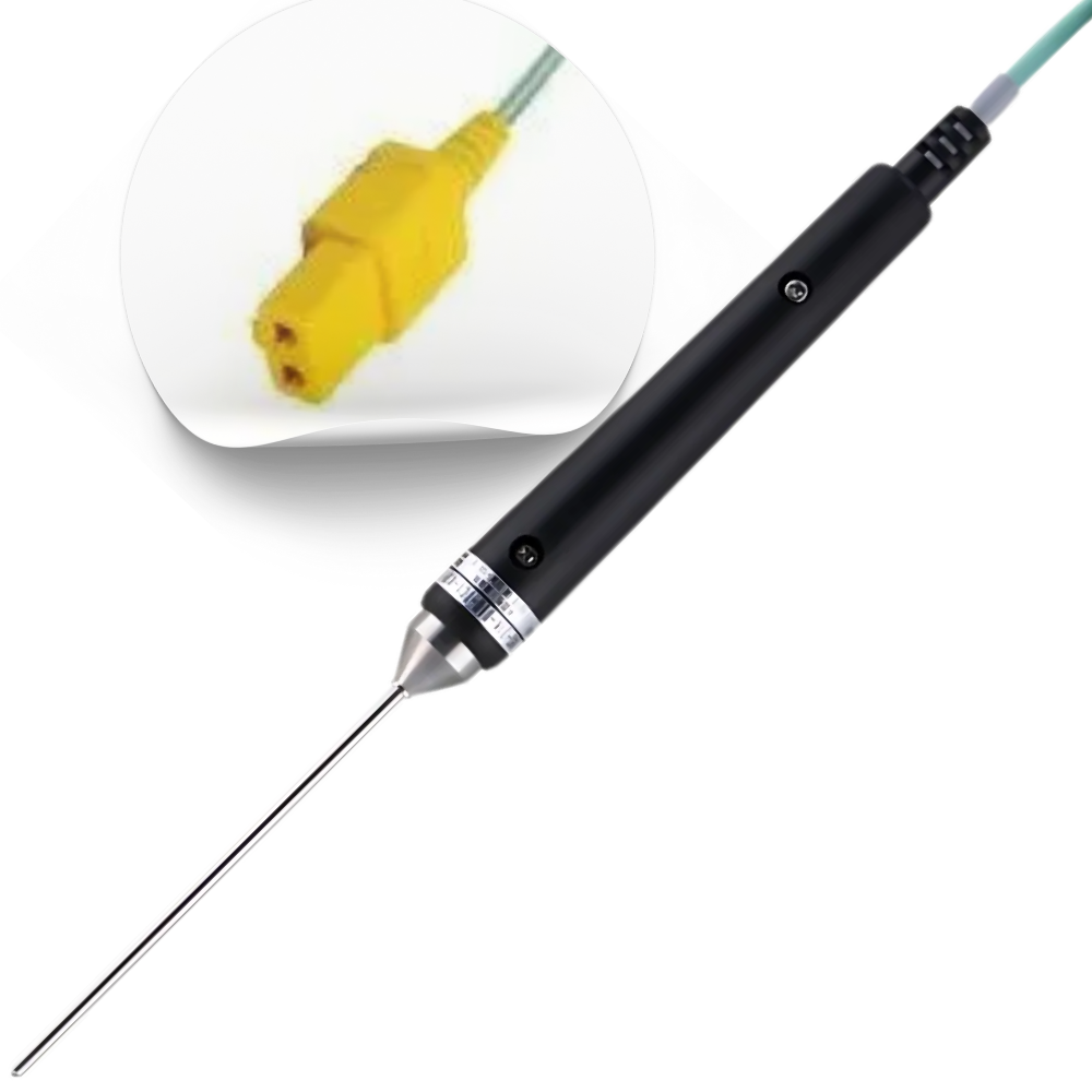 Anritsu รุ่น BS-31K-010-TC1.5-ASP โพรปวัดอุณหภูมิทั่วไป,General internal probes,head:φ3.0mm,pipe/L=100mm,cable/L=1.5m,temp.range:-200～500°C