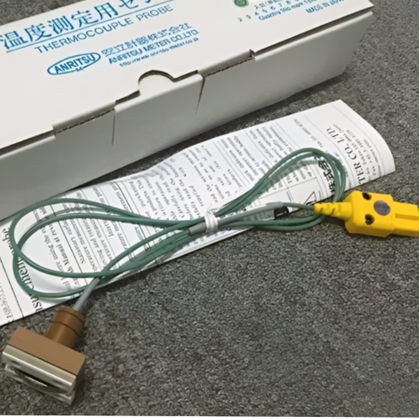 Anritsu รหัสสินค้าMG-13K-TS1.5-ANPโพรบวัดอุณหภูมิชนิดหน้าสัมผัสแบบแม่เหล็ก,Temperature probe with magnet,surface,head:27x33mm,cable L=1.5m,type K,temp.range:-50～250°C