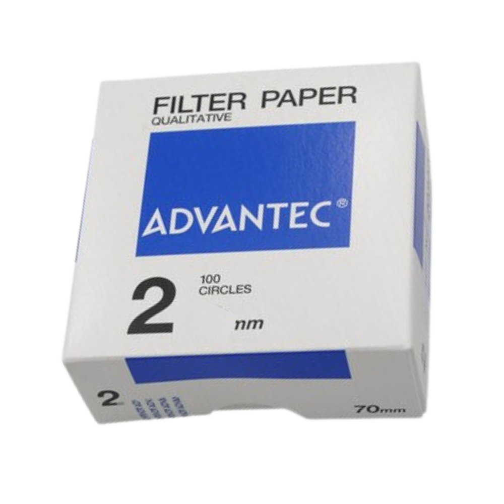 Advantec รหัส No.2-250x250(00023251) กระดาษกรองเชิงคุณภาพ,Qualitative filter papers No.2,size:250x250mm,quantity:100/pk