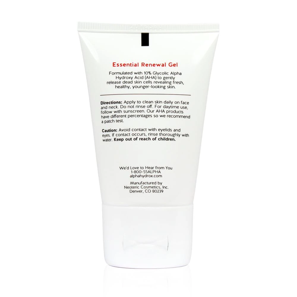 ALPHA HYDROX :: Essential Renewal Gel with 10% AHA (Oil-Free) ขาว ใส ปรับโทนสีผิว สำหรับผิวมัน