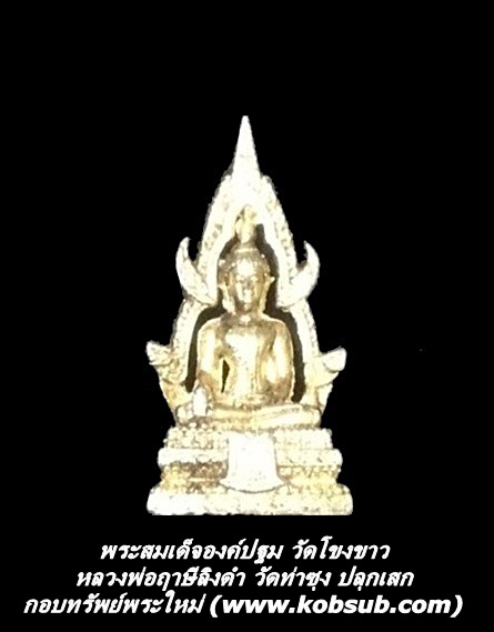 พระสมเด็จองค์ปฐม วัดโขงขาว หลวงพ่อฤาษีลิงดำ วัดท่าซุง ปลุกเสก