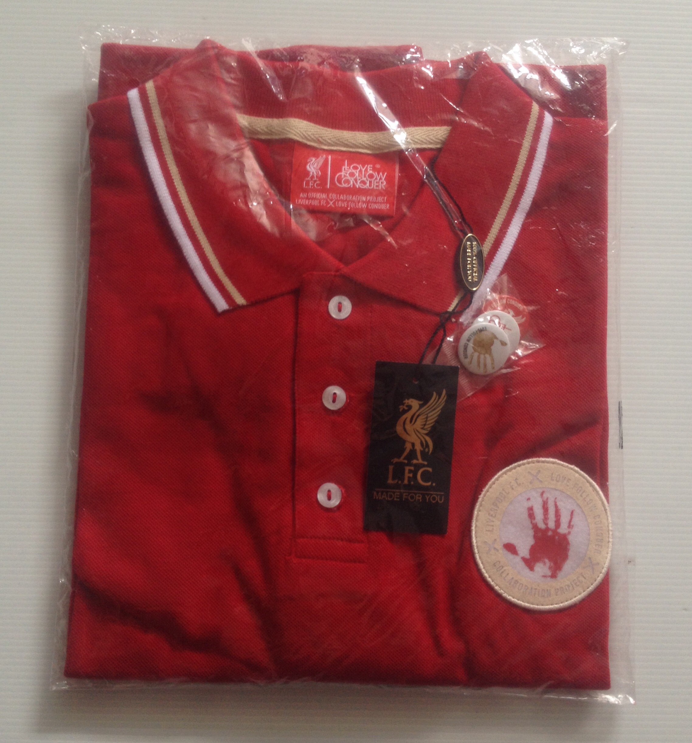 LFC MENS RED BRUGES '78 POLO