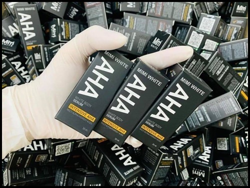 AHA white หัวเชื้อเร่งผิวขาว (by MIMI White AHA สูตรออริจินัล)