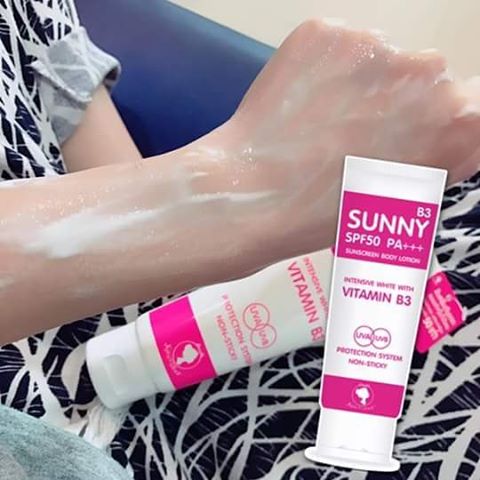 โลชั่นกันแดด ซันนี่บี3 (Sunny B3 SPF50 PA+++)