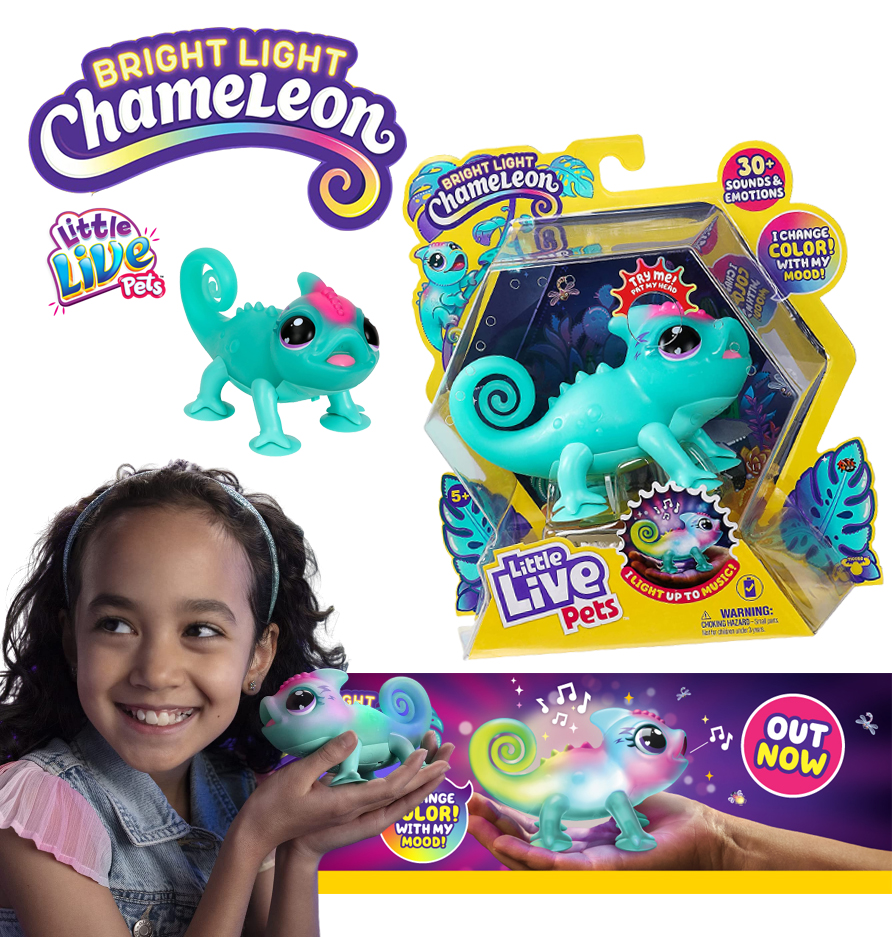 ซันนี่ กิ้งก่าเปลี่ยนสี Little Live Pets - Sunny The Bright Light Chameleon ราคา 1150 บาท