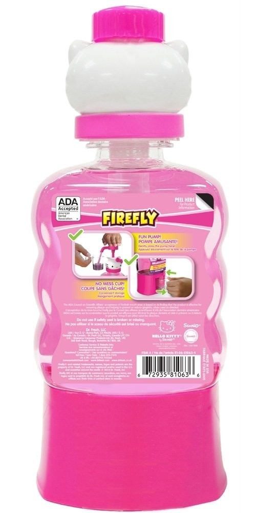 ยาบ้วนปากเด็กผสมฟลูออไรด์ป้องกันฟันผุ Made in USA 🇺🇸 Firefly Pump Rinse 16 Ounce ราคา : 590 บาท