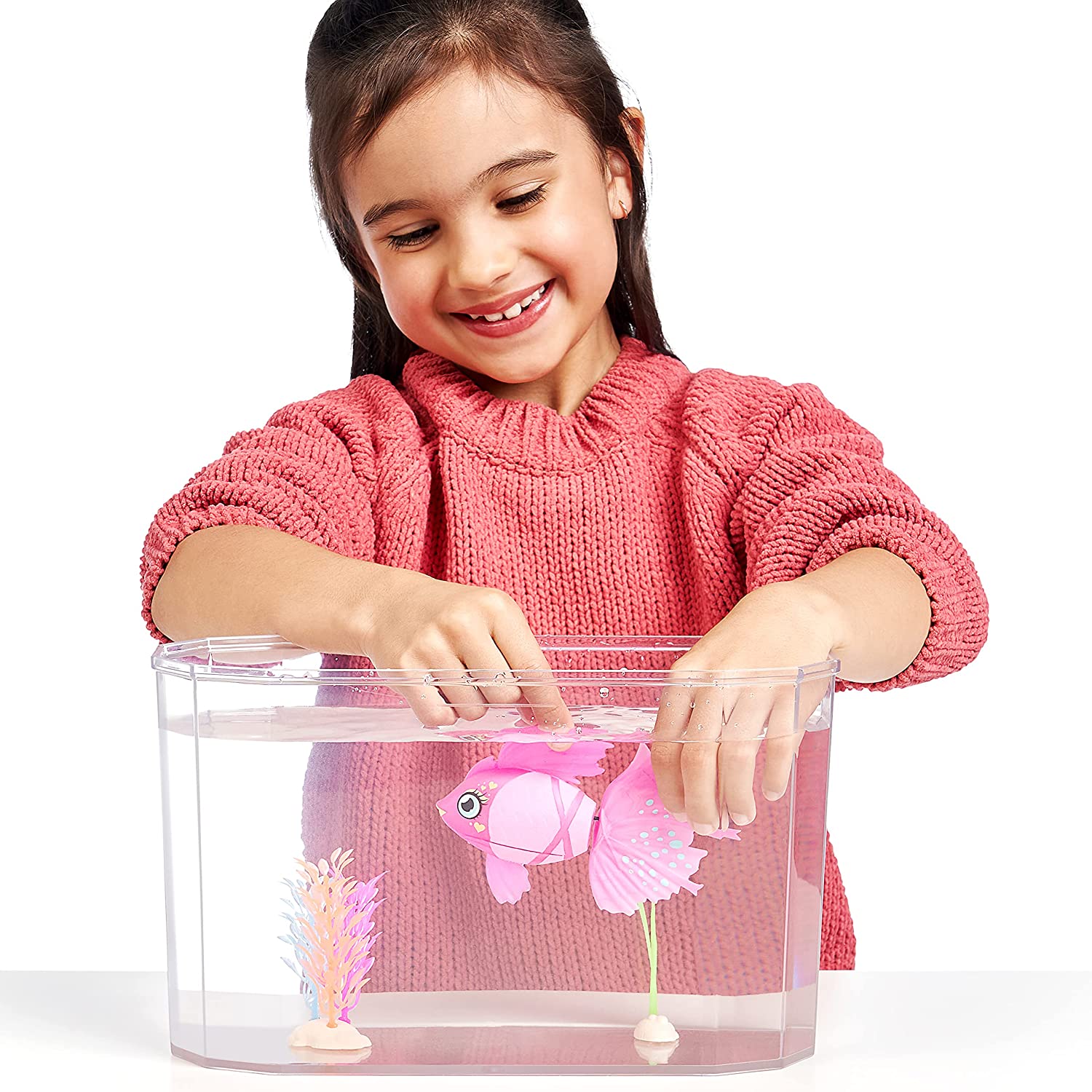 ตู้ปลา มีชีวิตอย่างน่าอัศจรรย์ในน้ำ Little Live Pets - Lil' Dippers Fish Tank: Splasherina ราคา 1790 - บาท