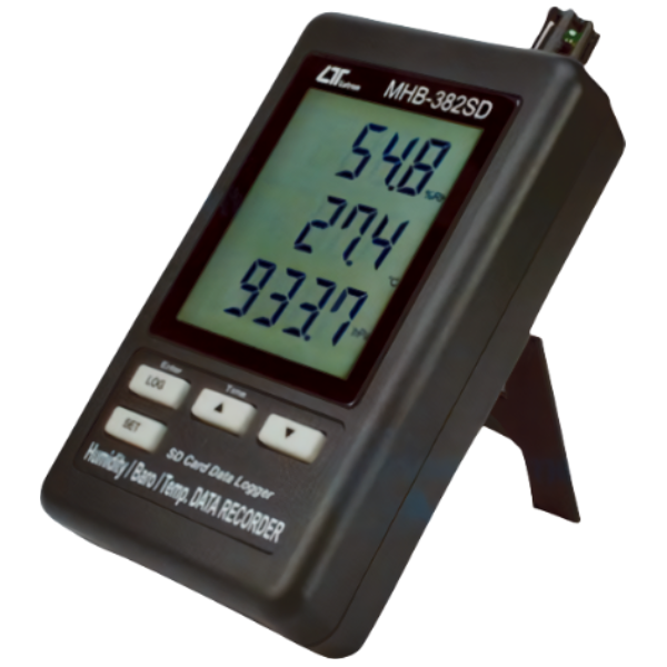 Lutron รหัส MHB-382SD เครื่องวัดและบันทึกค่าข้อมูลความดันบรรยากาศ,Temperature Data Logger,w/RH&Barometric Pressure