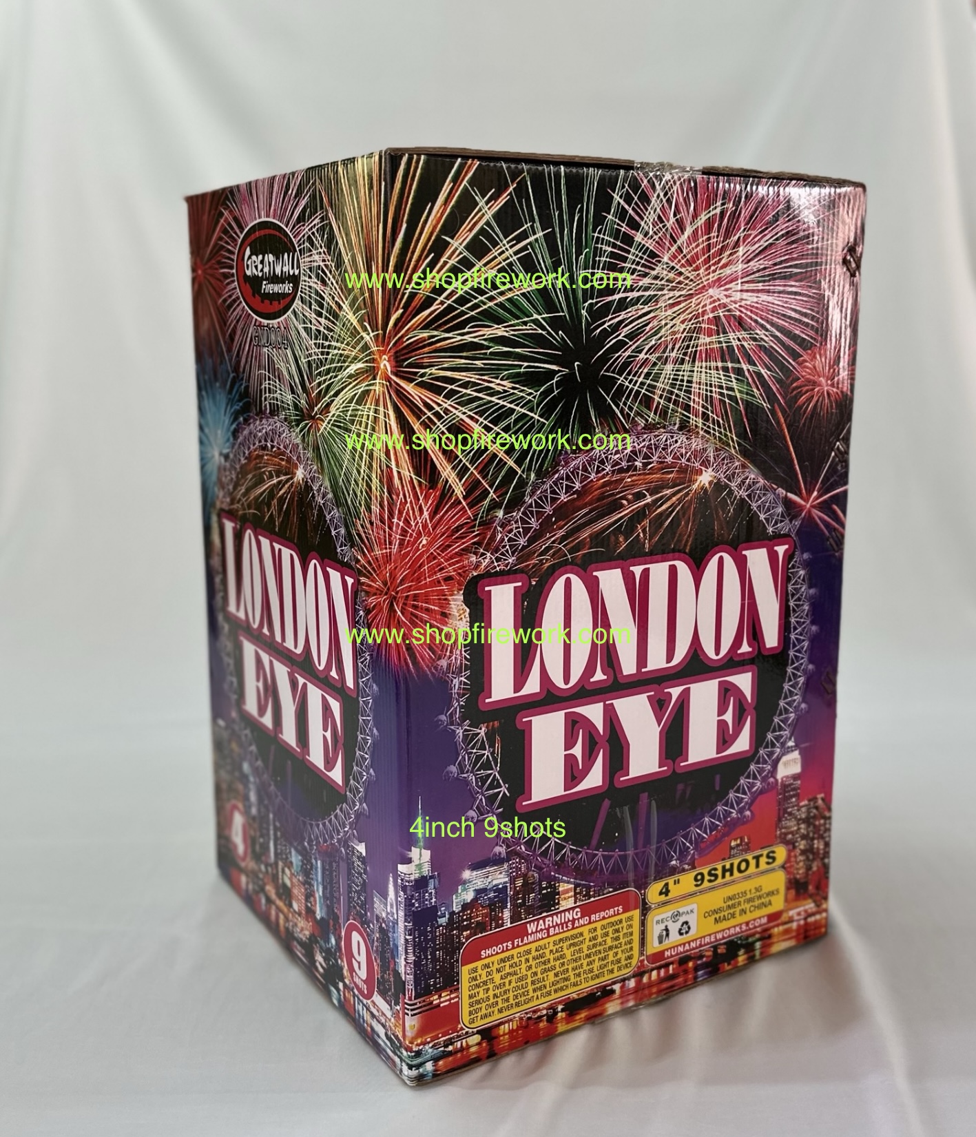 4 inches 9 shots billionaire Firework AY03