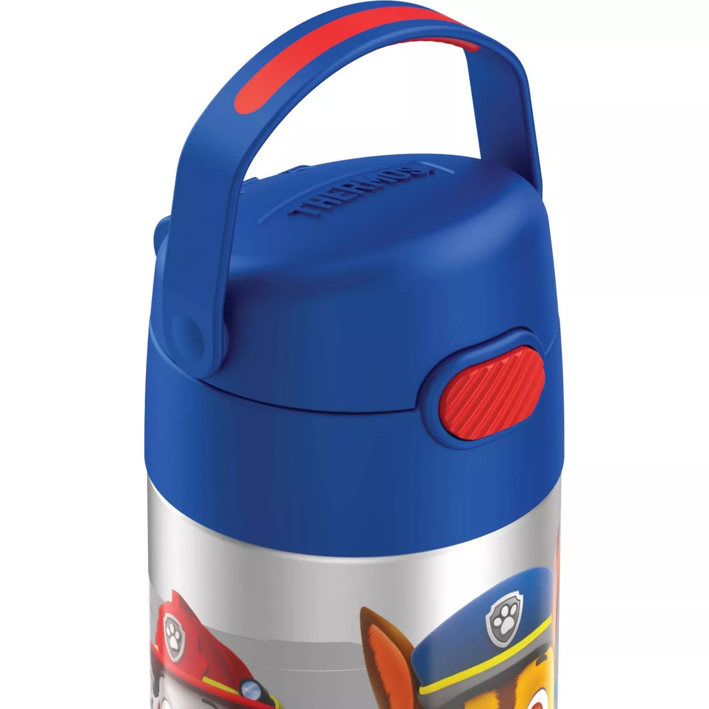 New กระติกน้ำเก็บความเย็น มีหูหิ้ว Paw Patrol Thermos Vacuum Insulated Stainless Steel 12 Ounce Funtainer with Straw