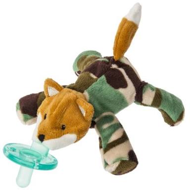 WubbaNub Pacifier - Little Camo Fox ตุ๊กตาจุกหลอก สุนัขจิ้งจอก ลายพราง ตัวน้อย